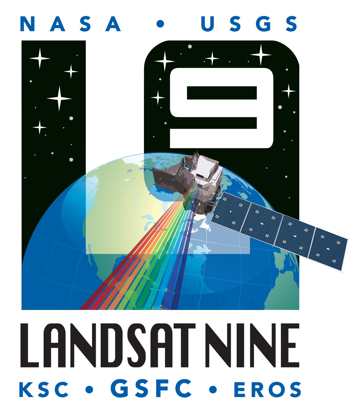 NASA Landsat 9 logo