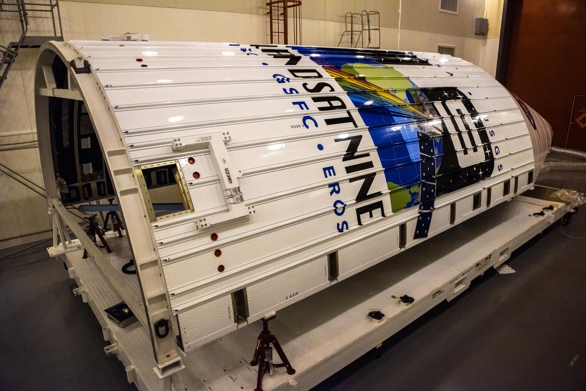 NASA's Landsat 9 satellite at Vandenberg Space Force Base