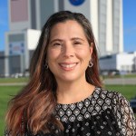 Photo of Liliana Villarreal, operations flow manager in Exploration Ground Systems at NASA's Kennedy Space Center in Florida.
