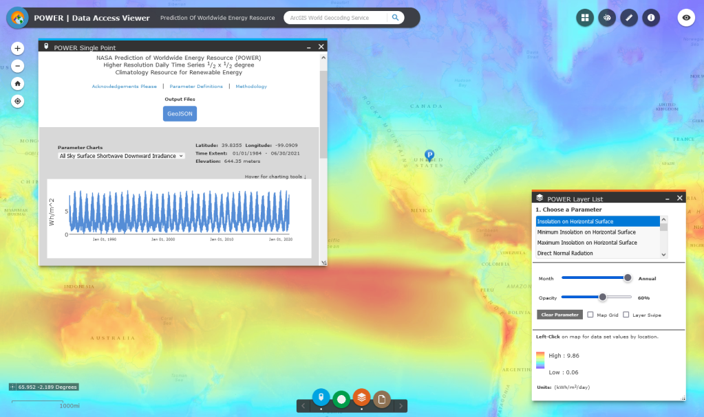 NASA POWER Project Powers Up with New Version