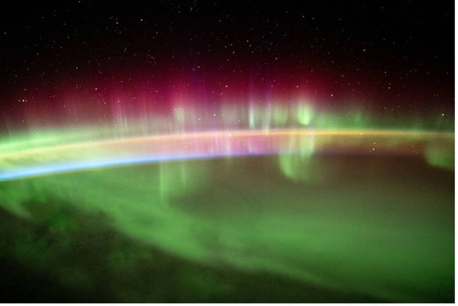 Aurora AustralisnNASA (picture taken from ISS)n