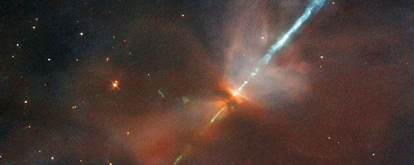 Hubble Snaps Speedy Star Jets