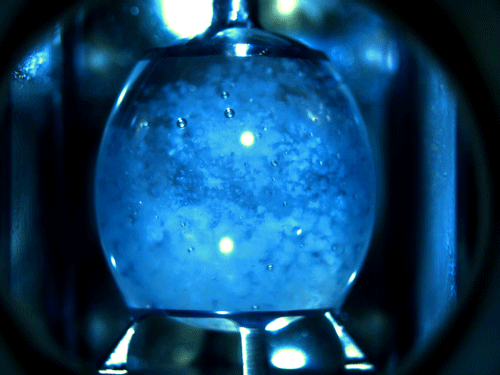 moving image of liquid experiment