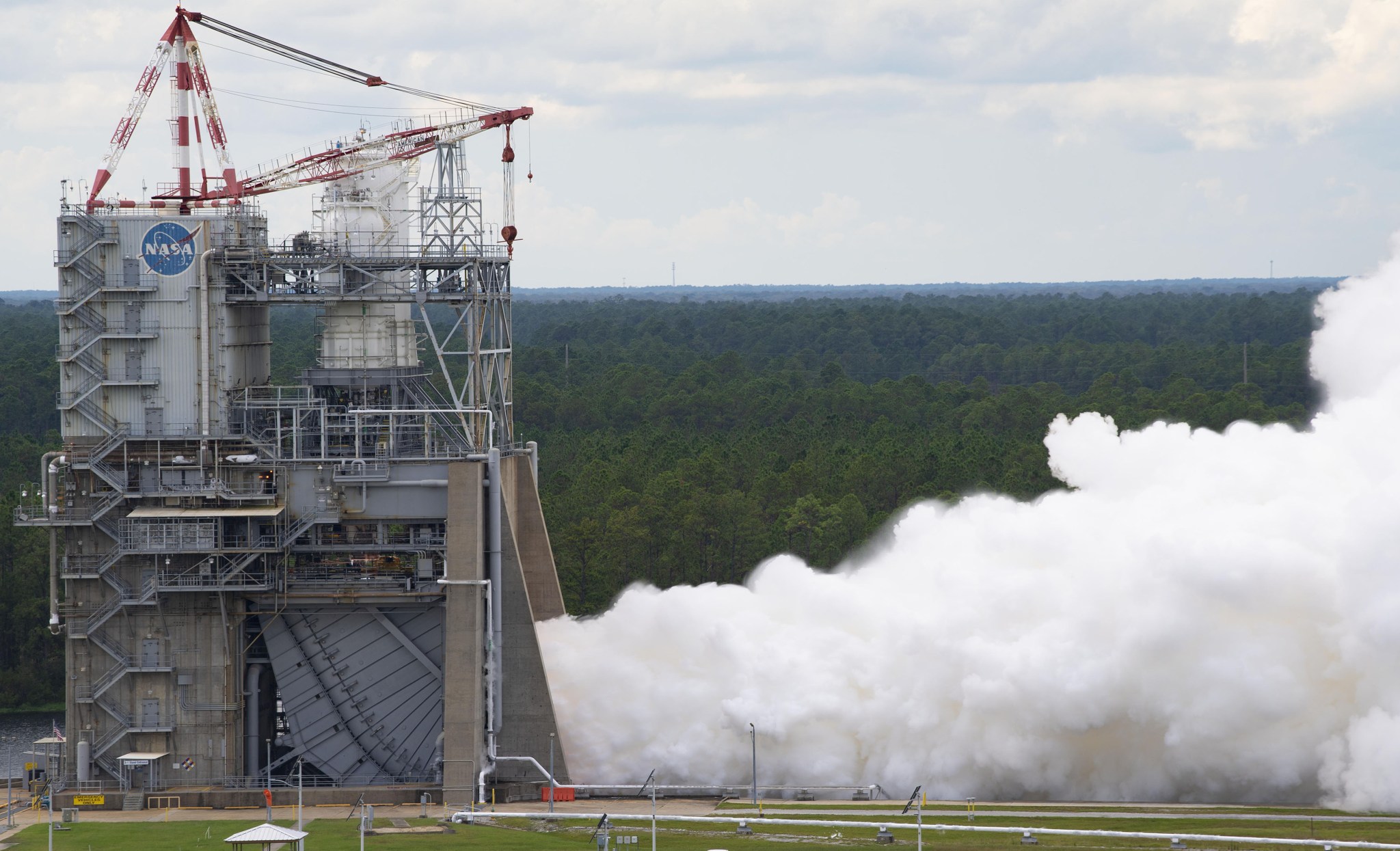 RS-25 Hot Fire Test