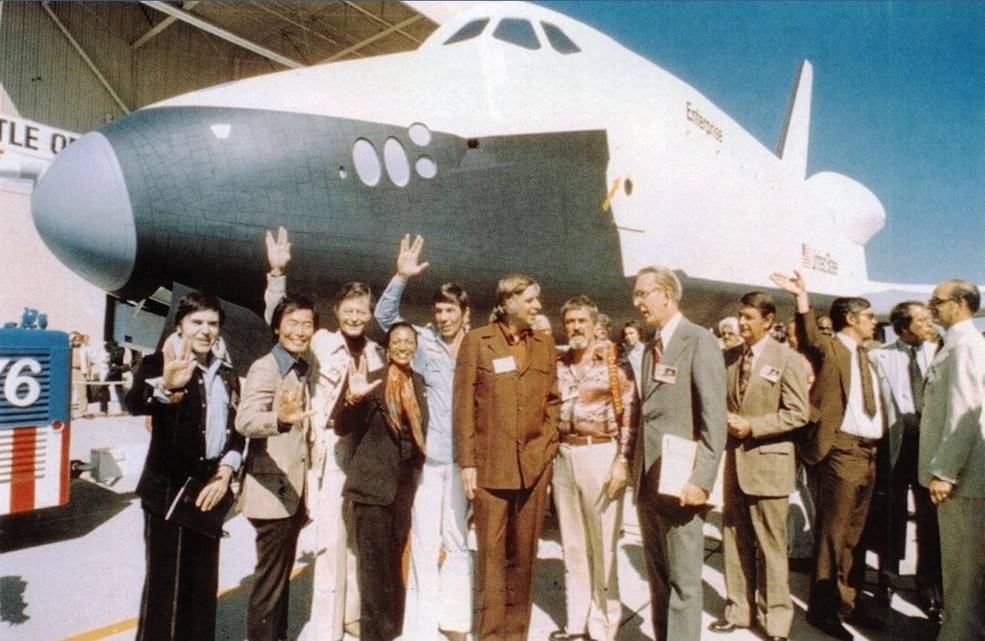 star trek first episode 4 enterprise rollout with vulcan salute September 17 1976