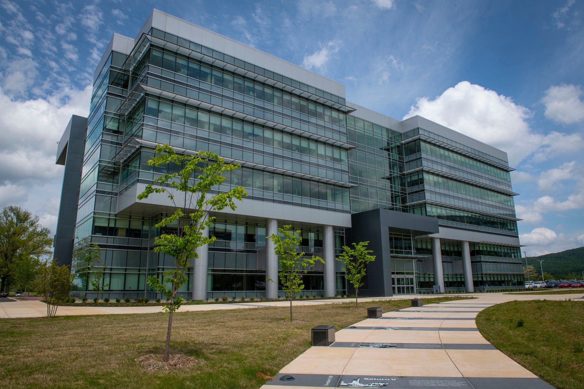 Marshall's newly established administrative building, Building 4221. 