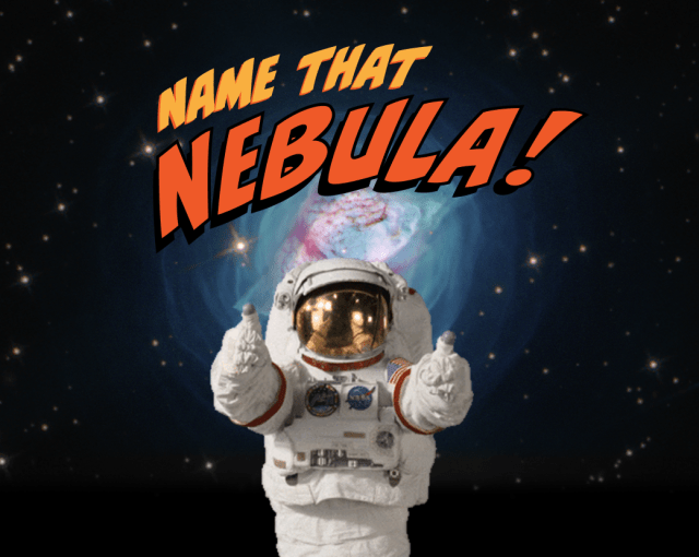 Hubble's Name that Nebula game graphic