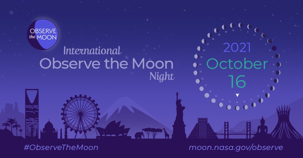 Celebrate Virtual International Observe the Moon Night with NASA