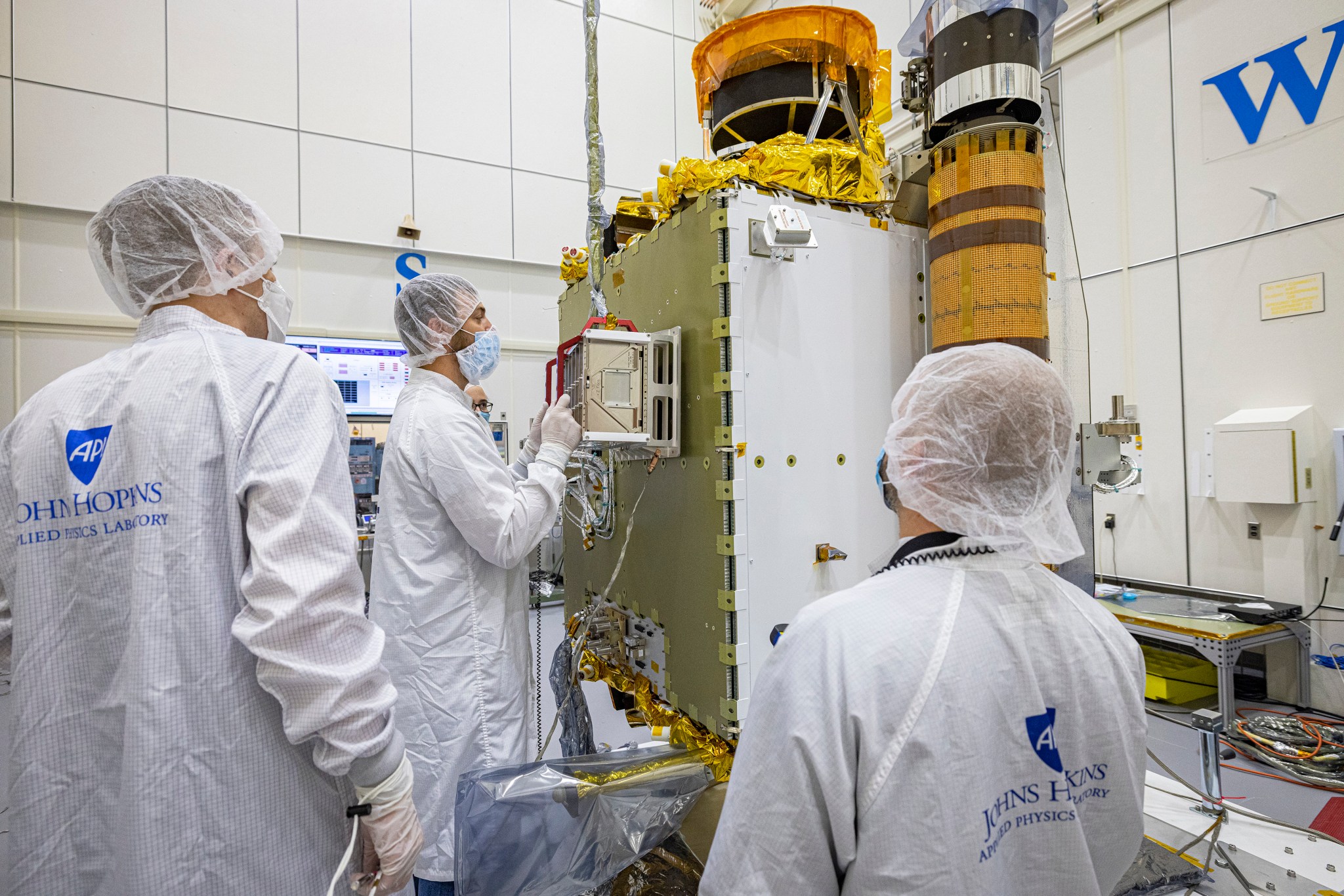 maneuvering LICIACube into place on the DART spacecraft