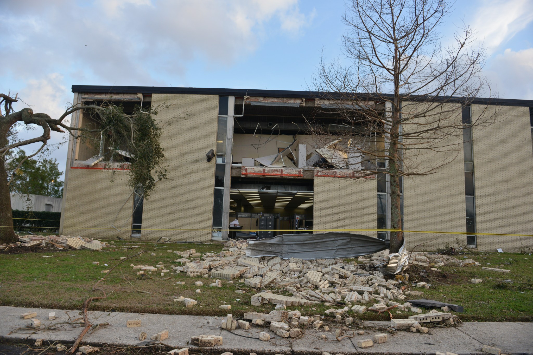 A 2017 tornado destroyed one of the buildings at Michoud. 