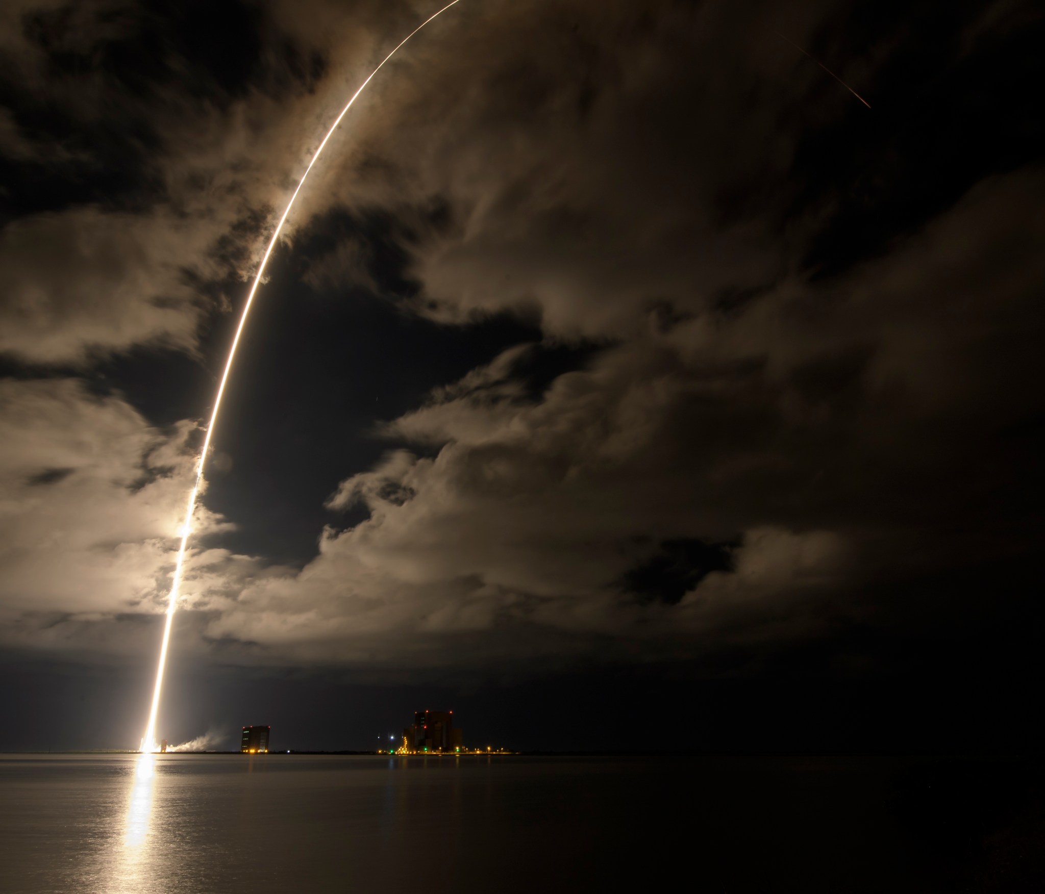 A United Launch Alliance Atlas V rocket with the Lucy spacecraft launches from Space Launch Complex 41, Saturday, Oct. 16, 2021, at Cape Canaveral Space Force Station in Florida. 