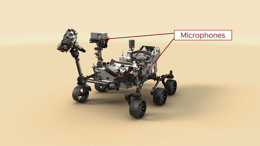 Illustration of NASA’s Perseverance Mars rover