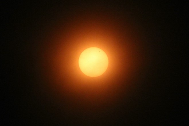 A photo of a Venus transit, 