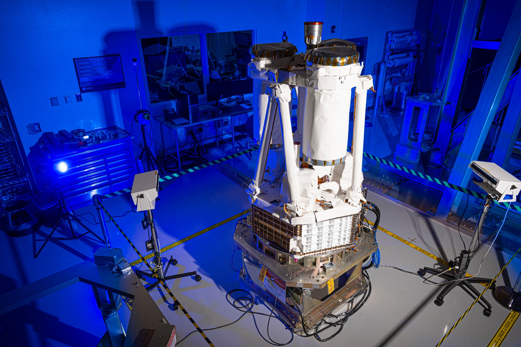 Teams at Ball Aerospace recently completed integration of NASA's Imaging X-ray Polarimetry Explorer.