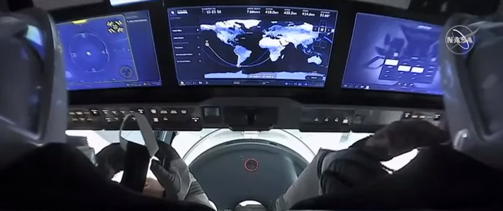 
			NASA’s SpaceX Crew-2 Prepares for Undocking			