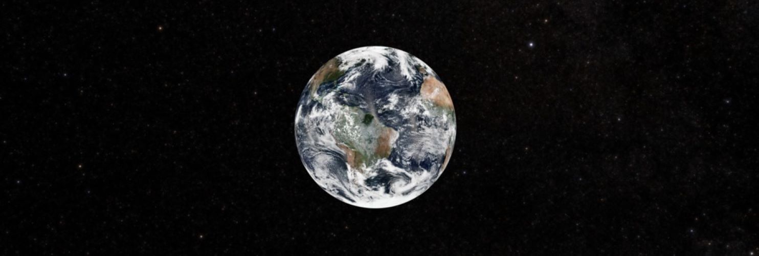 Composite image captured by NASA's Suomi NPP satellite that portrays how our planet looked from space on October 14, 2015.