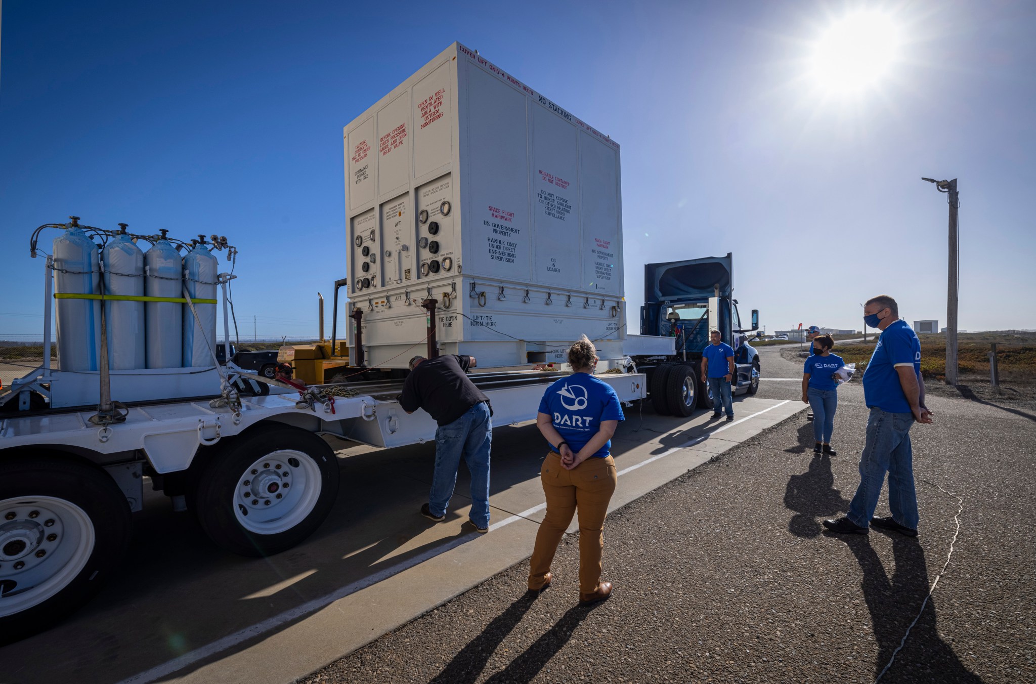 DART packed and ready to move to SpaceX