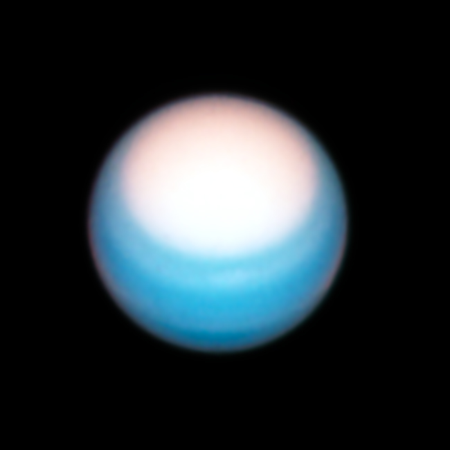 Composite image of Uranus.