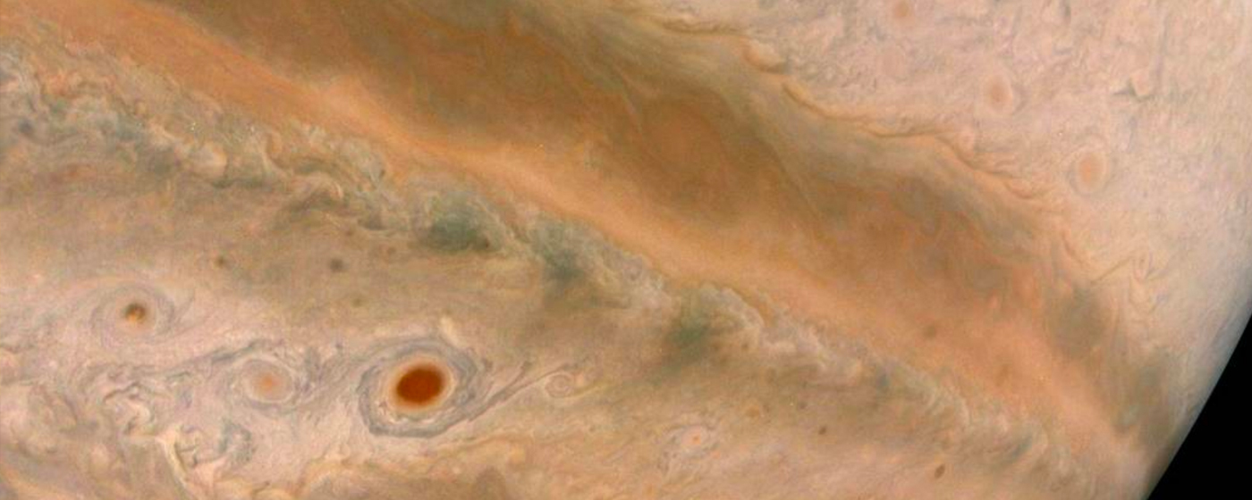 Mocha Swirls in Jupiter’s Turbulent Atmosphere