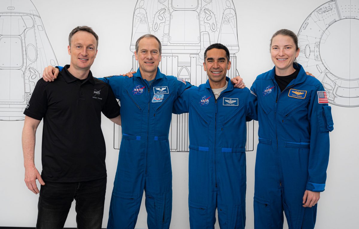 SpaceX Crew-3 astronauts.