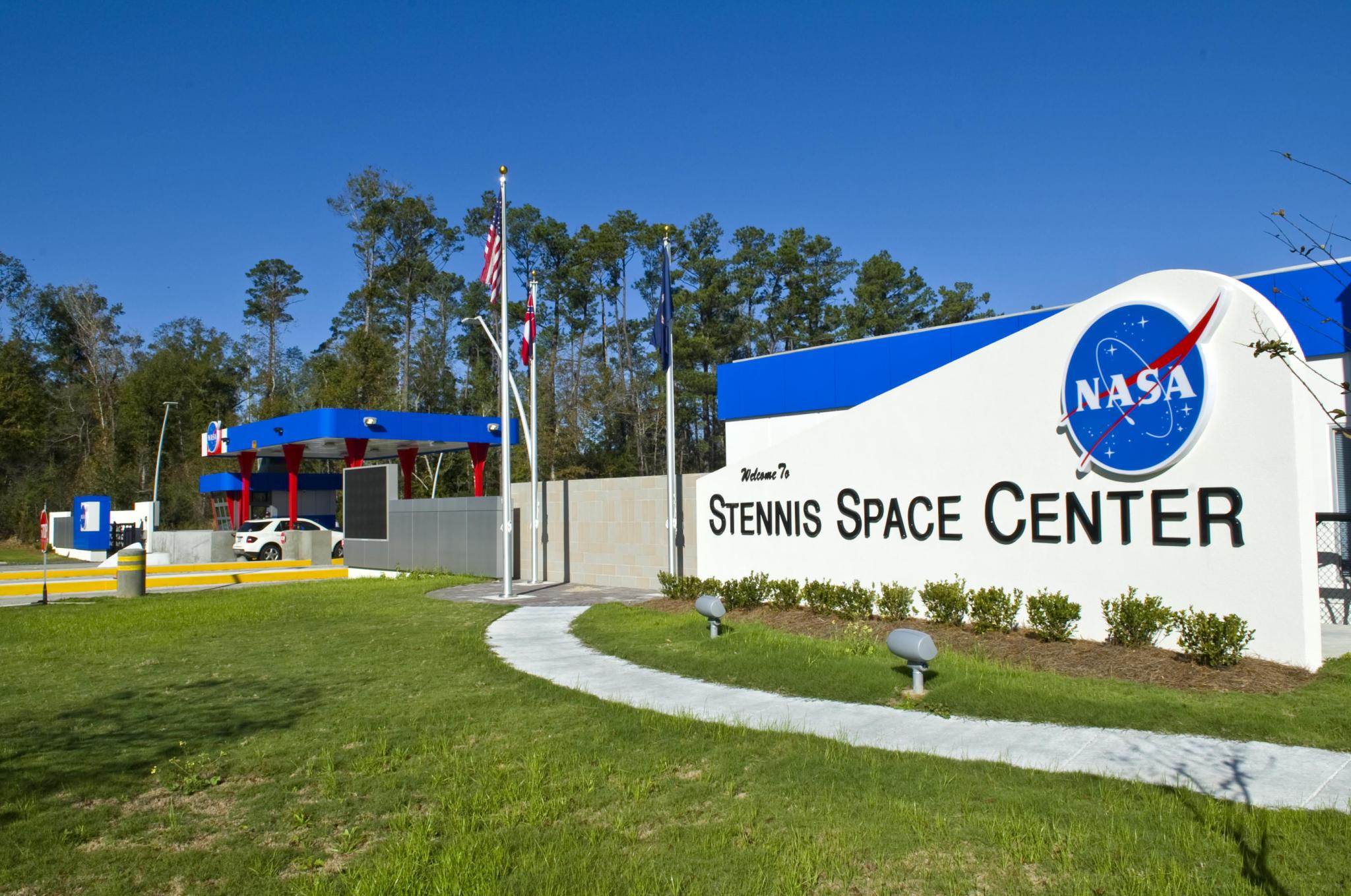 A Gate entrance at Stennis Space Center