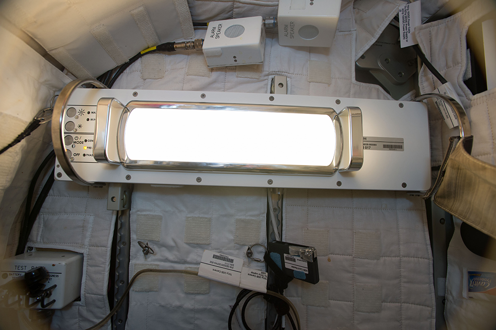 SSLA in space station.