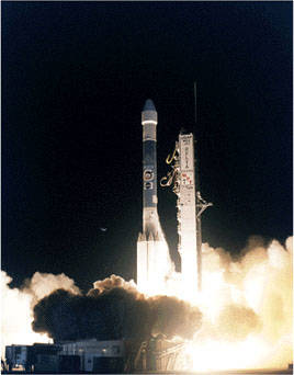 Launch of Mars Pathfinder on Dec. 4, 1996.