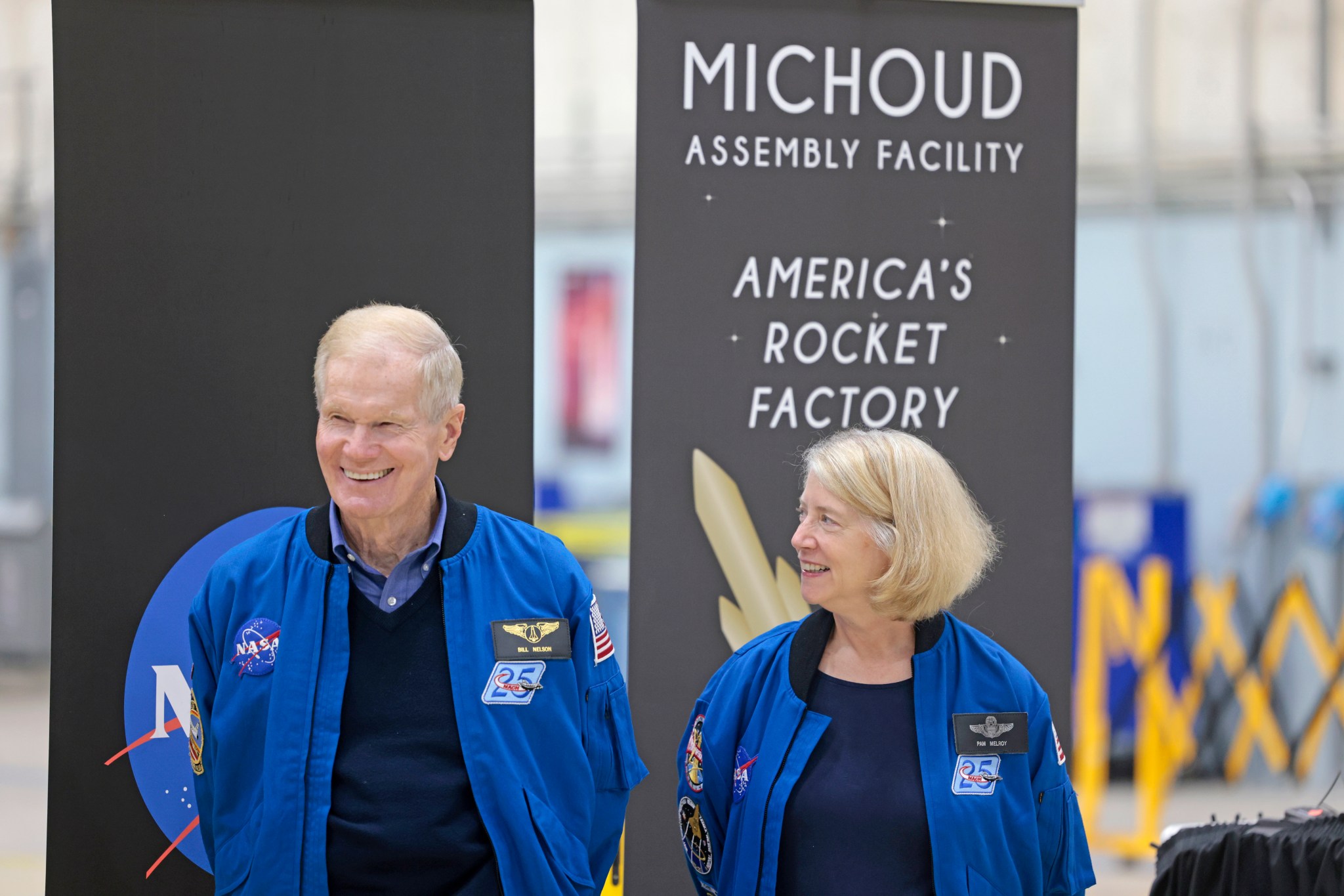 NASA Administrator Bill Nelson and Deputy Administrator Pam Melroy.