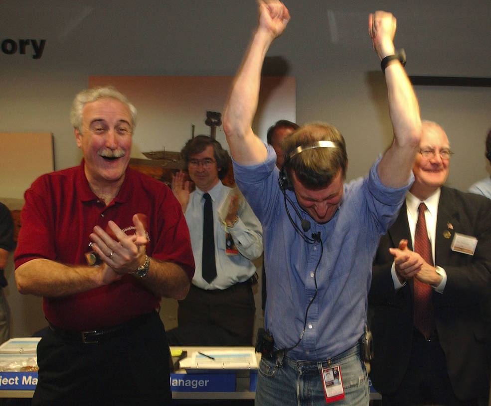 okeefe_at_jpl_for_spirit_landing_jan_3_2004