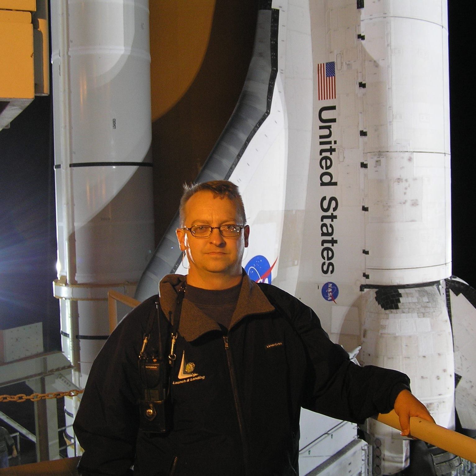 Brett Perkins has worked at Kennedy Space Center since 1990