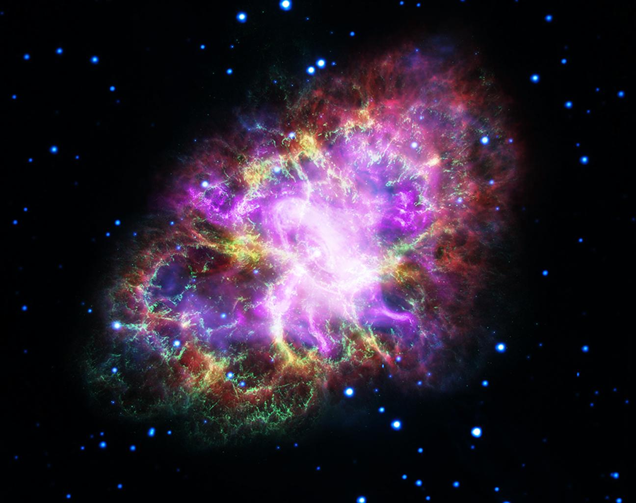 Image of the Crab Nebula 