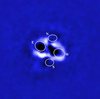 Astronomers Spy Quartet of Cavities from Giant Black Holes