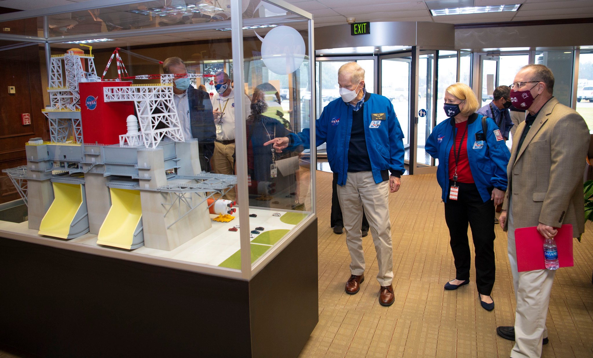 NASA Officials visit SSC 1