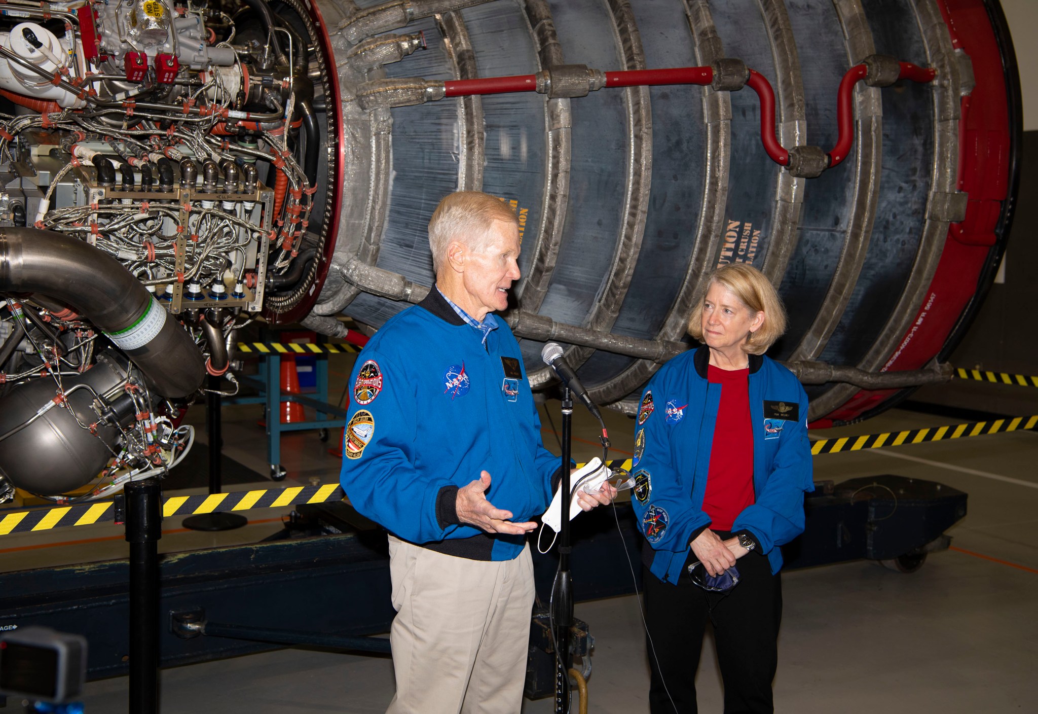 NASA Officials visit SSC 10