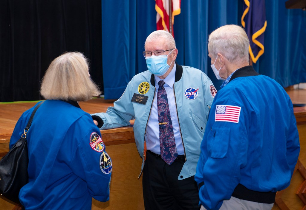 Top NASA Leaders Nelson and Melroy Visit Stennis Space Center
