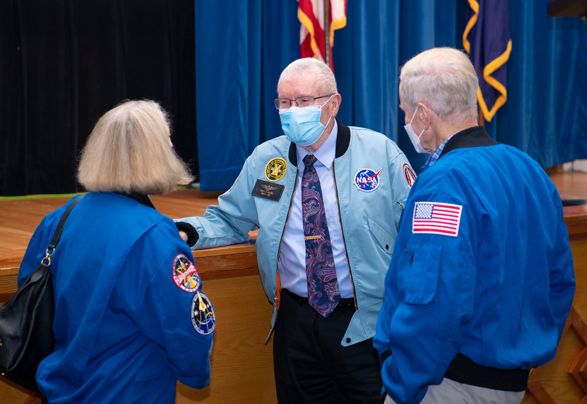 NASA Officials visit SSC 11