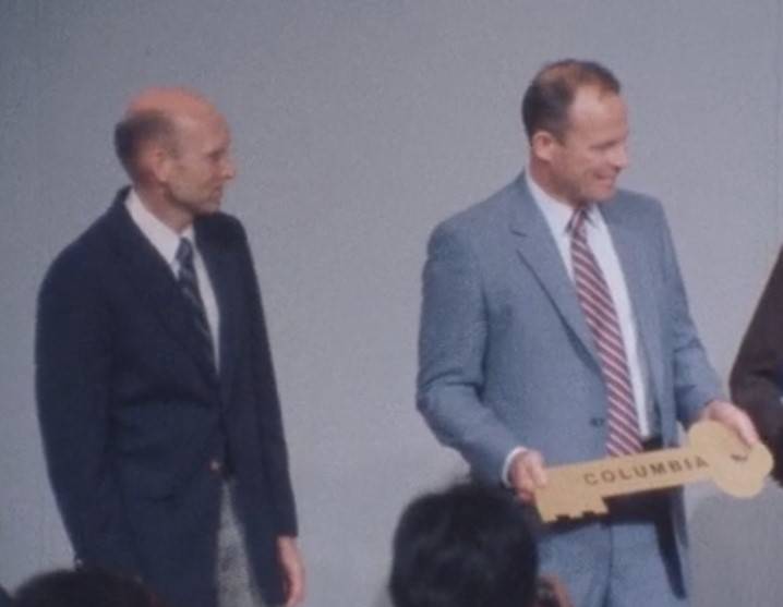 sts 3 crew announcement press conf nov 30 1981