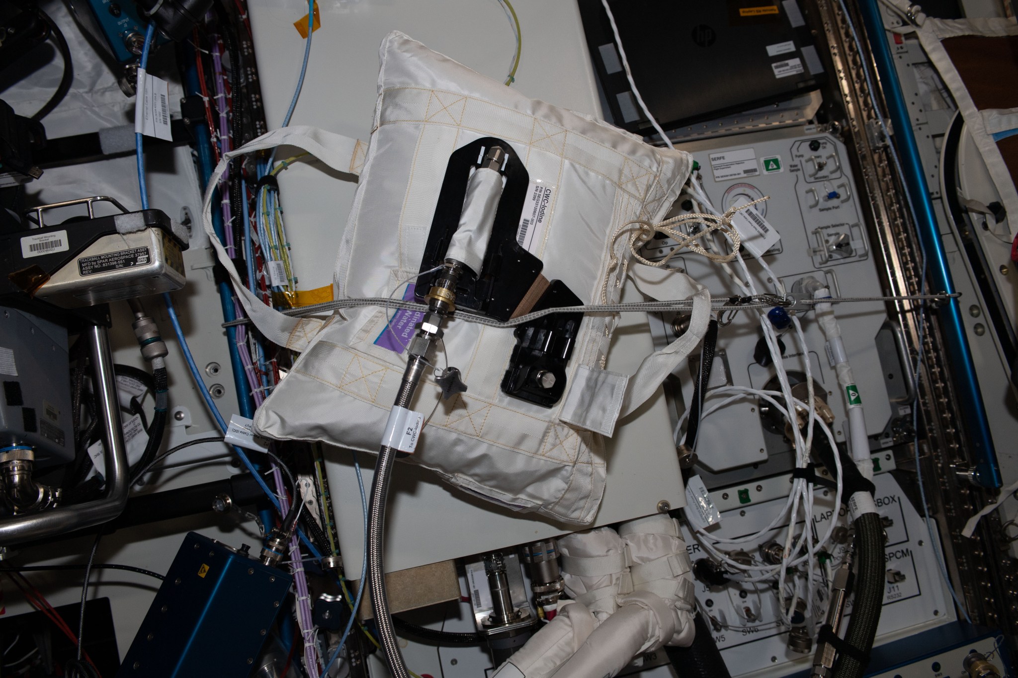 image of space suit hardware