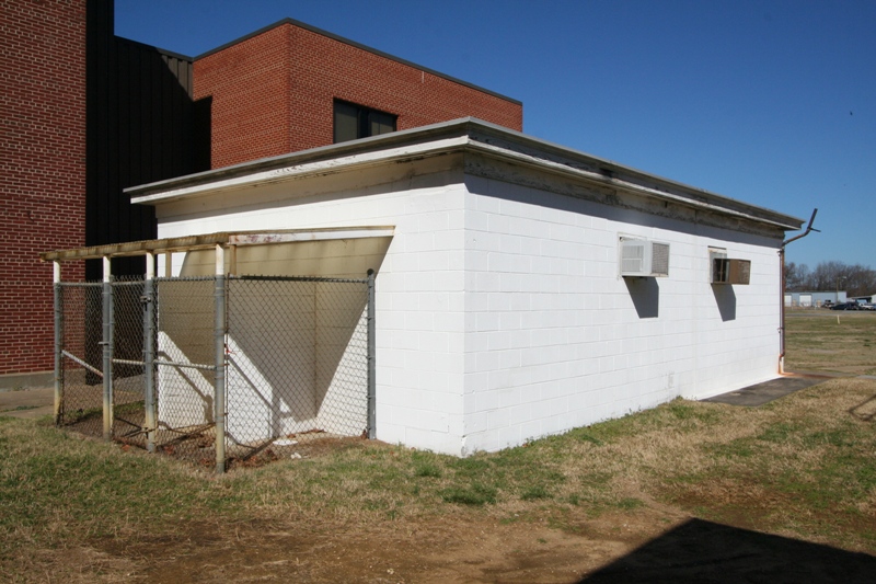 A 2008 photograph of the building’s exterior. NASA photo.