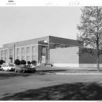 Exterior of Building 1152 in 1968. 