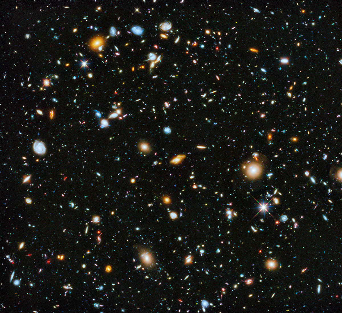 2014 Hubble Ultra Deep Field Image