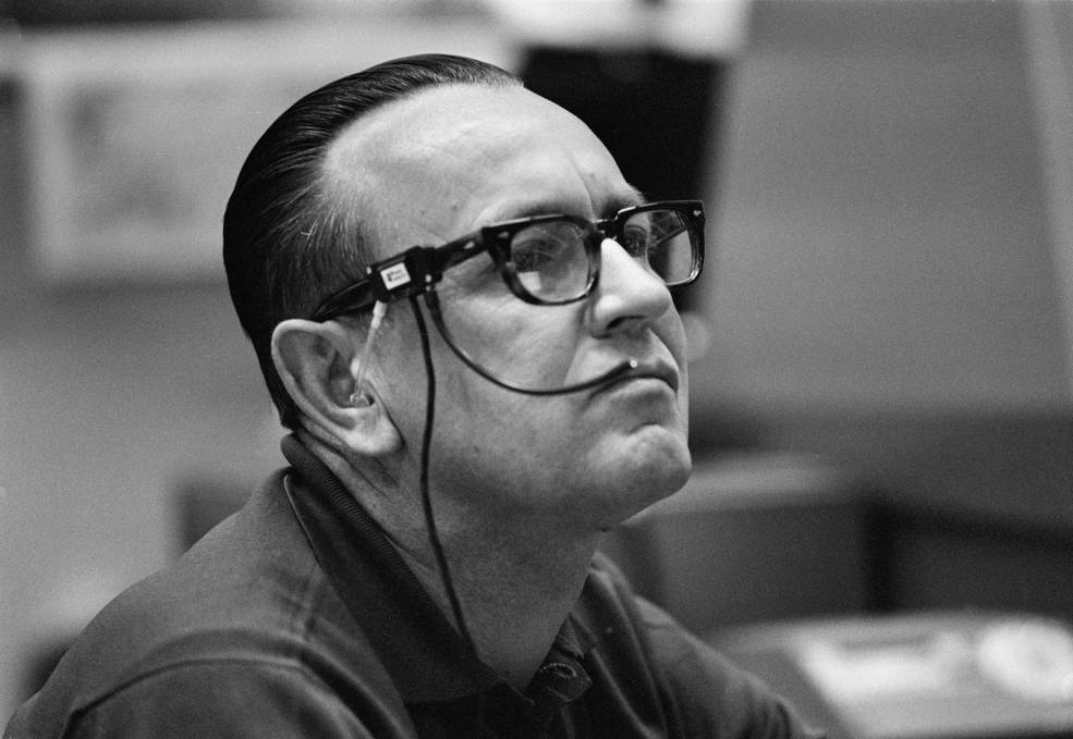 Portrait of Christopher Kraft in 1966