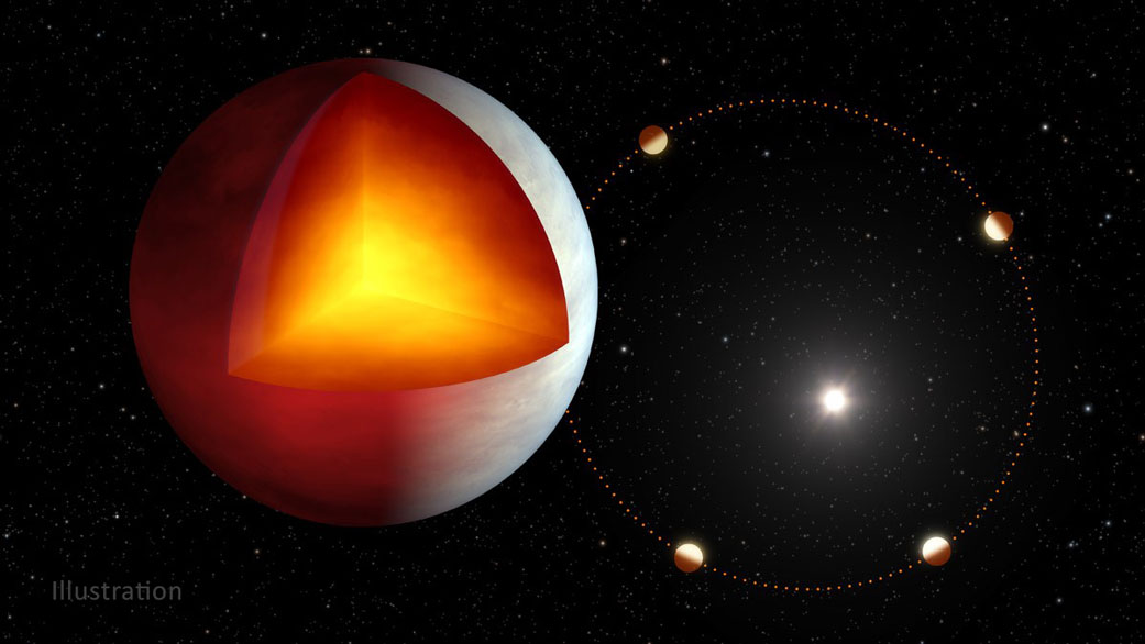 Artist's illustration of Planet XO-3b 