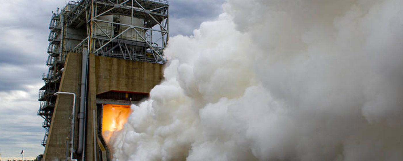 NASA Conducts 1st RS-25 Engine Test of Year at Stennis Space Center