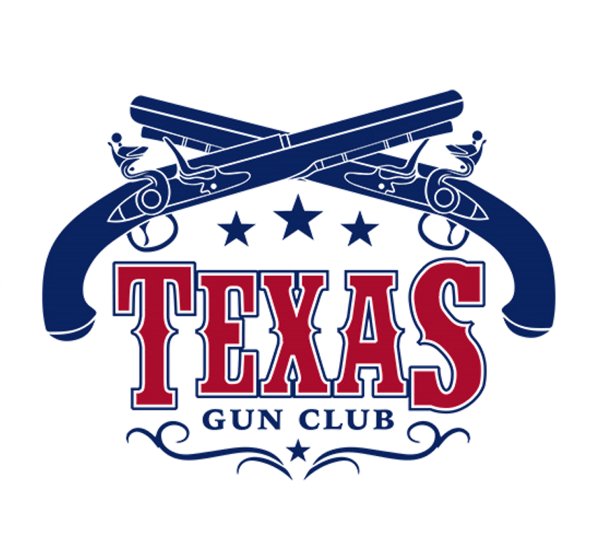 Logo for Texas Gun Club, a vendor for JSC's Employee Discount Program. 