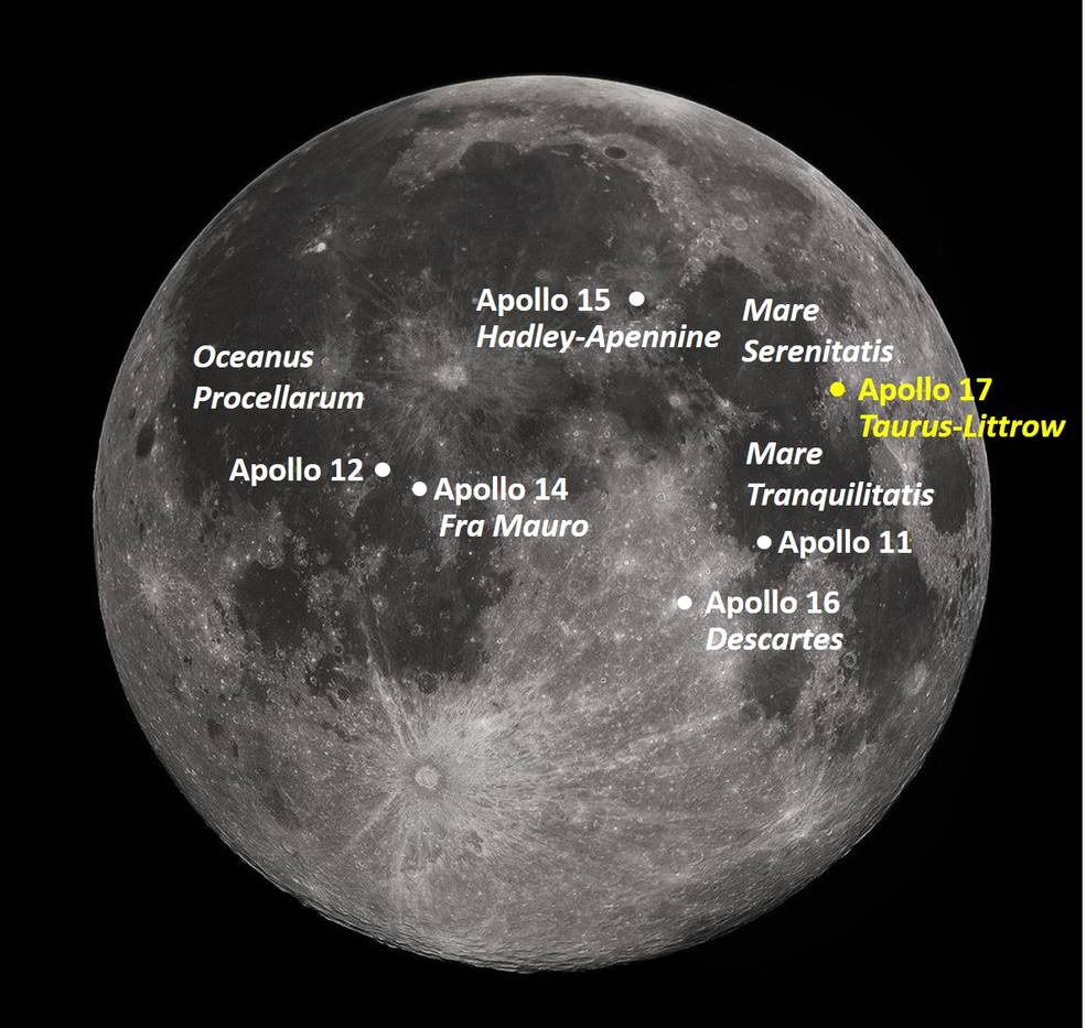 apollo 17 landing site