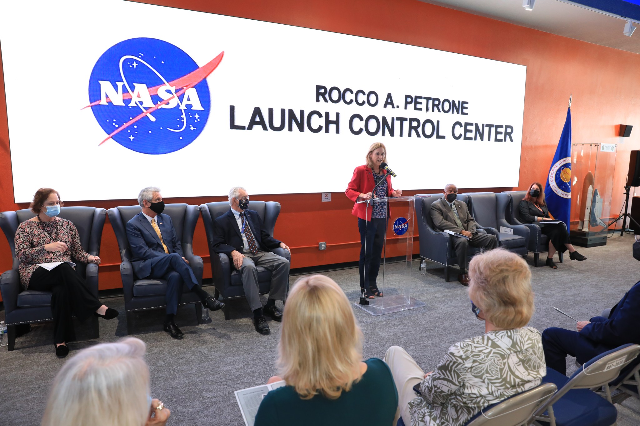 Launch Control Center Renaming Ceremony