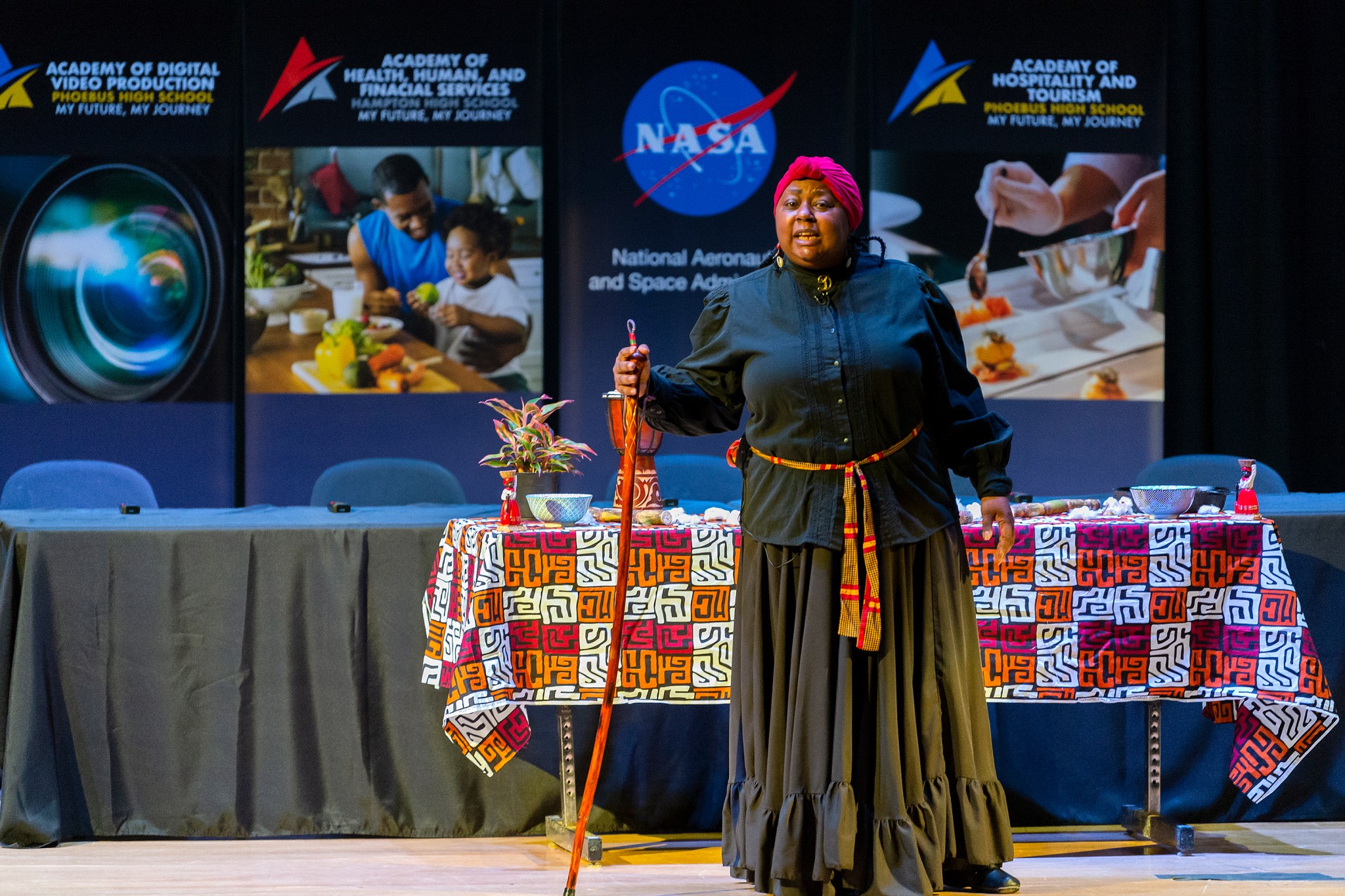 Actor Valerie Yemimah Davis tells the story of former Virginia slave Martha Ann Fields who used food for sustenance, survival, medicine, and resistance, as she brought freedom to her family.