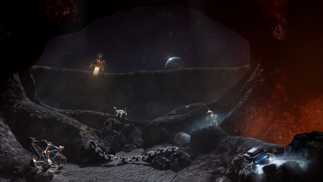 Our Cooperative Autonomous Distributed Robotic Exploration (CADRE) project is developing a network of shoe-box-sized mobile robots that could enable future autonomous robotic exploration of the Moon, Mars, and beyond.