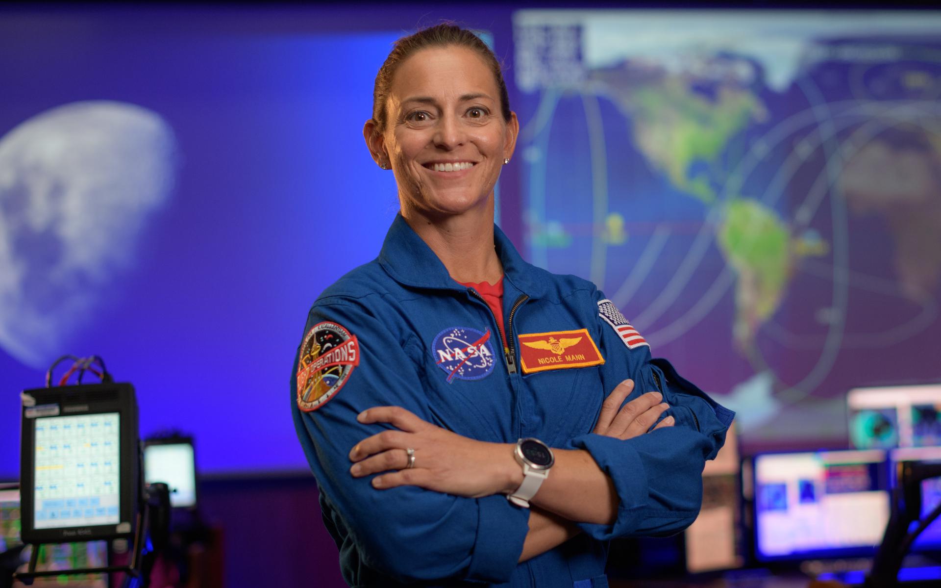 Astronaut Nicole Mann.